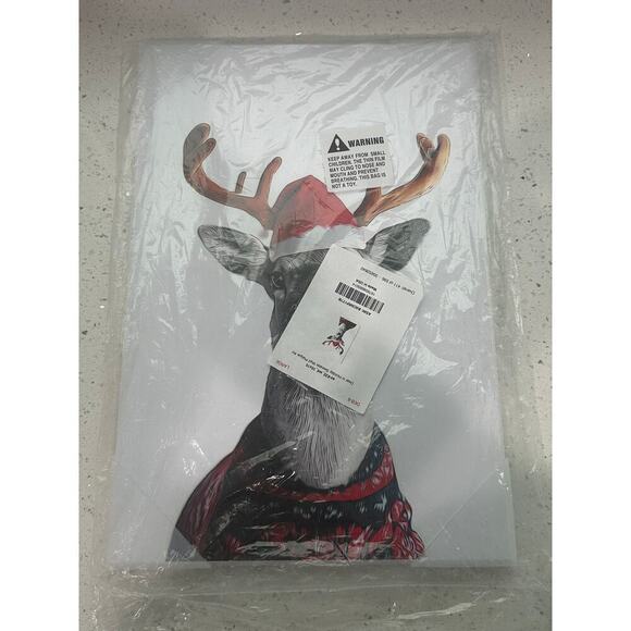 Stupell Industries Other - Stupell Industries Deer in Holiday Sweater Holiday Canvas Art Print Wall Art